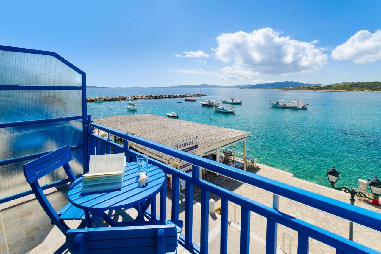 Angeliki Seaside Hotel Alikí Eksteriør bilde