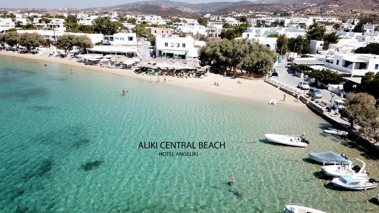 Angeliki Seaside Hotel Alikí Eksteriør bilde