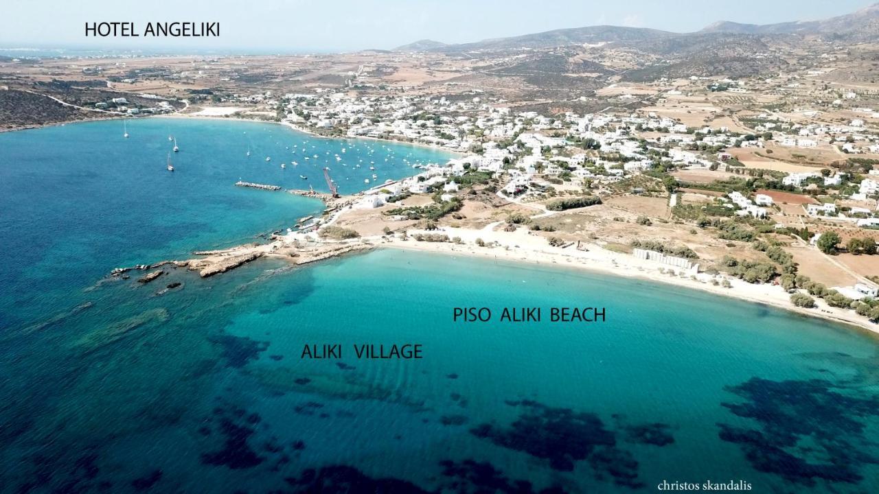 Angeliki Seaside Hotel Alikí Eksteriør bilde